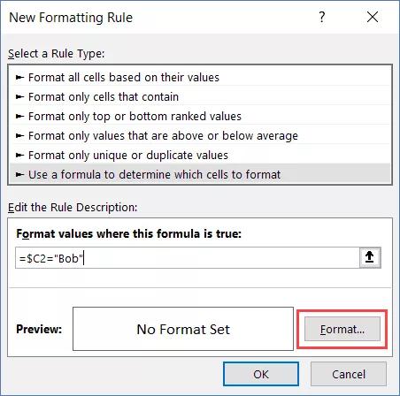 Hướng dẫn cách đánh dấu hàng dựa trên giá trị ô trong Excel